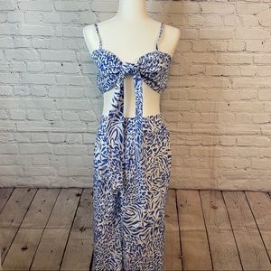 🛍  Shein 2 Pc beach Jumpsuit M-L